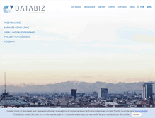 Tablet Screenshot of databiz.it